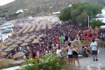 Super Paradise - Mykonos Beach Club with DJ entertainment