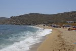 Agrari Beach - Mykonos Beach with sunbeds facilities